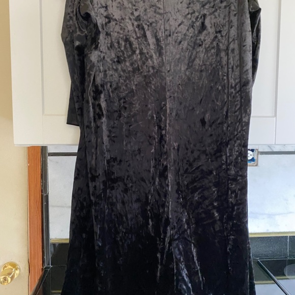 NY Collection 2X Plus Size Black Maxi Dress - Picture 11 of 12